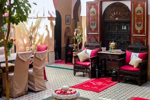 Zona de estar de Riad Anabel