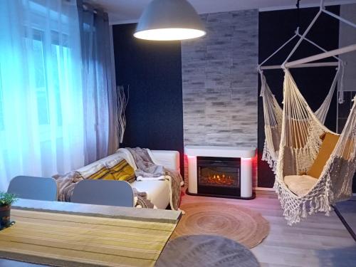 Postel nebo postele na pokoji v ubytování Les Iris