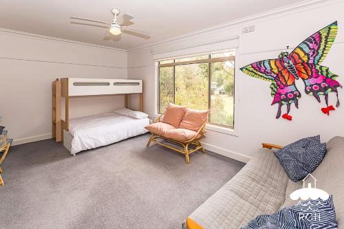 Una cama o camas en una habitación de Sandscape