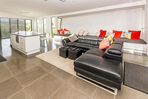 Zona de estar de Sunshine Hideaway
