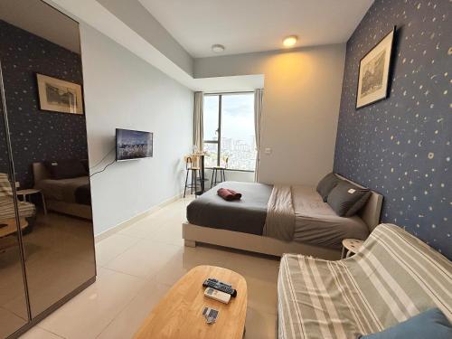Televisyen dan/atau pusat hiburan di Oh, My Dear! Apartment - RiverGate
