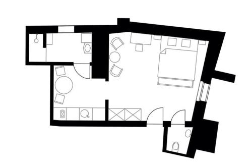 Planimetria di Goldgasse Apartments de Luxe