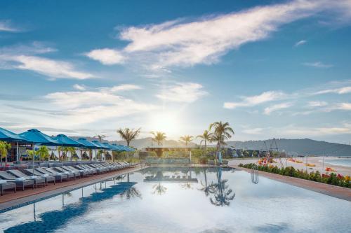 a view of the pool at the resort at Summer Bay Beach Club & Cabins Sihanoukville by Preference in Sihanoukville