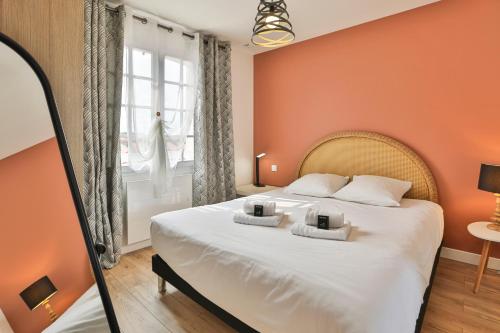 Maison familiale avec jardin - plage 900m