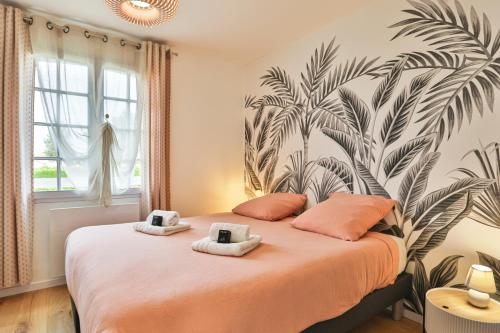 Maison familiale avec jardin - plage 900m