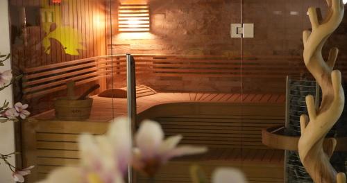 Un lugar para sentarse en Hotel Monte Cristo