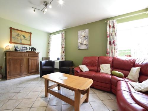 Posezení v ubytování Beautiful holiday home in Belgium