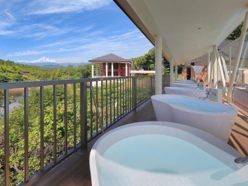 Μπαλκόνι ή βεράντα στο Resort Villa Takayama