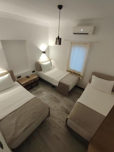 Postel nebo postele na pokoji v ubytování The Professor's Hotel