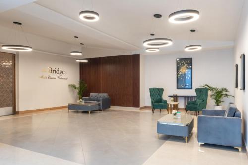 Χώρος καθιστικού στο Clark Inn Express Rajnagar