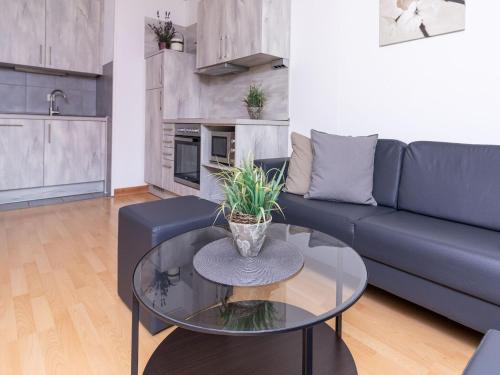 Χώρος καθιστικού στο Apartment with Balcony near the Luxembourg's Border