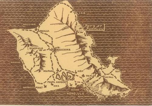 a drawing of a map of the united states at Beachfront Condo with Ocean View in Hauula