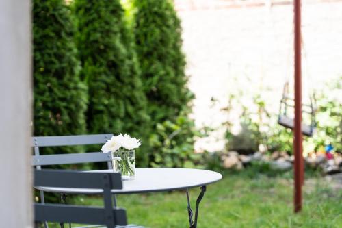 Zahrada ubytování Apartmán U Prazdroje