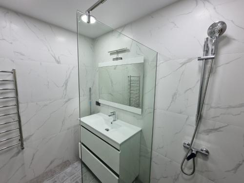 Ένα μπάνιο στο Starostenco Luxury Biggest Apartments