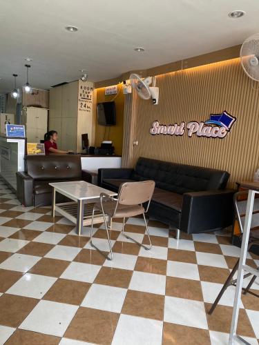 Ruang duduk di Smart Place Pattaya