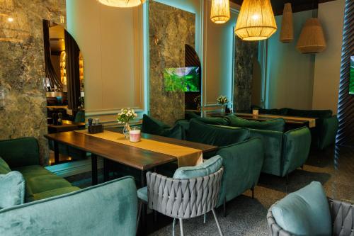Χώρος καθιστικού στο Park Hotel Bristol