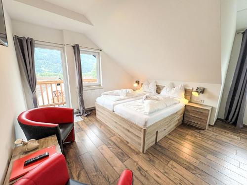 Ένα ή περισσότερα κρεβάτια σε δωμάτιο στο Apartment Mentenwirt Suite by Interhome