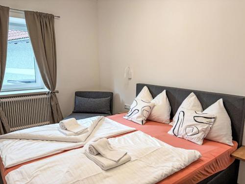 Katil atau katil-katil dalam bilik di Apartment Family Mentenwirt by Interhome