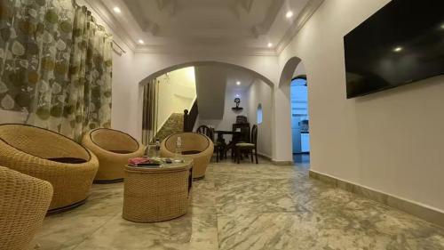 Televisyen dan/atau pusat hiburan di Sunrise villa