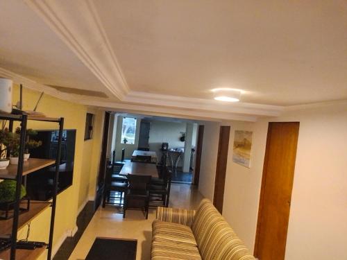 Χώρος καθιστικού στο Pousada Morada Coqueiros