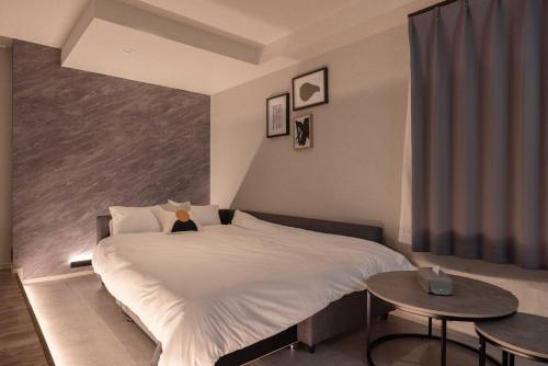 Hotel Numero dixにあるベッド
