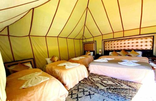 Letto o letti in una camera di Fantastic luxury Desert camp