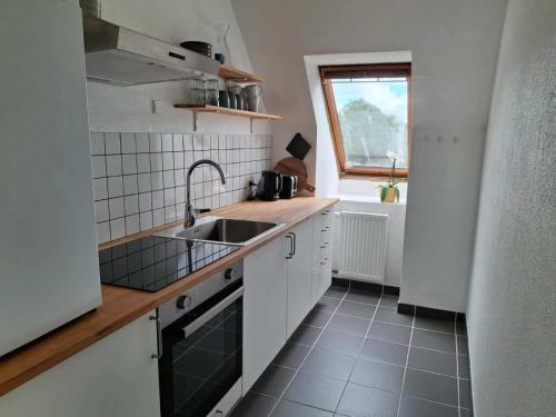 Una cocina o cocineta en Vrensted Hostel B&B