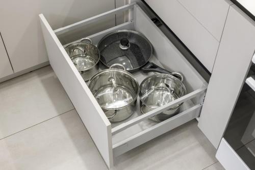 Dapur atau dapur kecil di Renest Vienna Moodspace