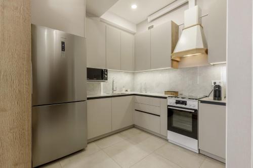 Dapur atau dapur kecil di Renest Vienna Moodspace