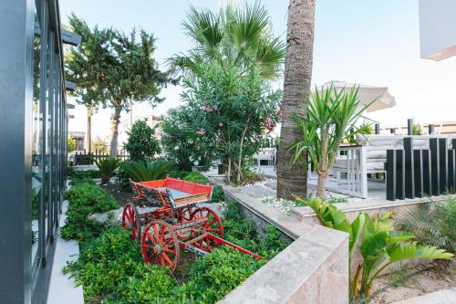 Κήπος έξω από το PALMİLA BUTİK OTEL