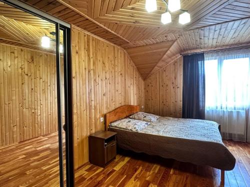 Кровать или кровати в номере За рікою