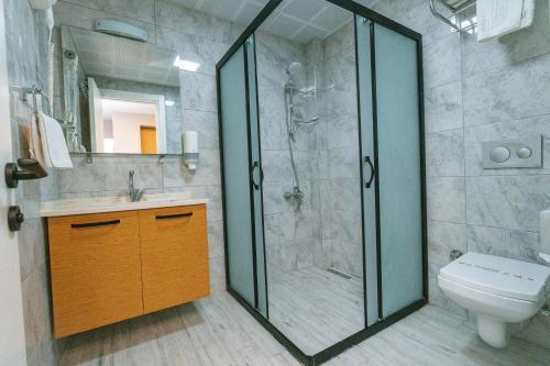 Ένα μπάνιο στο PALMİLA BUTİK OTEL