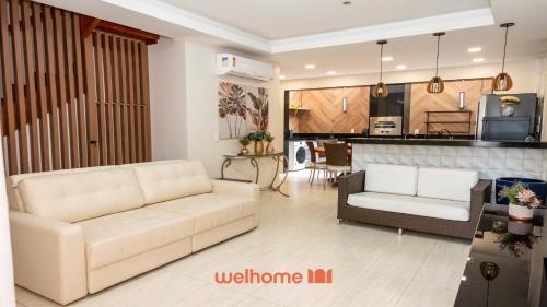 Posezení v ubytování Casa em Serra a 2 min da praia com lazer completo