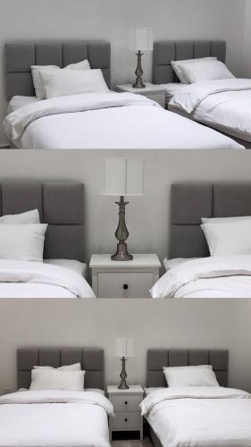Cama o camas de una habitación en بيت الريف
