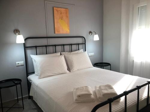 Кровать или кровати в номере Ocean Breeze