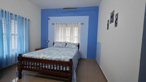 Ένα ή περισσότερα κρεβάτια σε δωμάτιο στο Hideaway