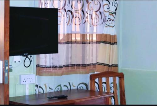 TV a/nebo společenská místnost v ubytování Otakef Motel