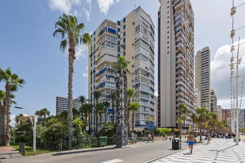 Apartamento en benidorm a 1a línea del mar