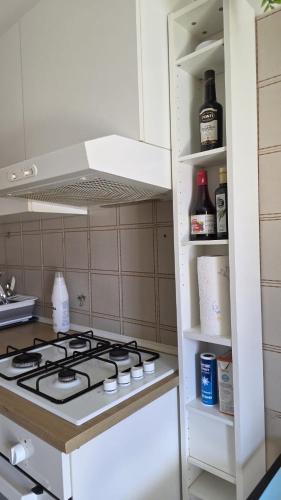 Η κουζίνα ή μικρή κουζίνα στο Vanchiglia 30 Guest Room