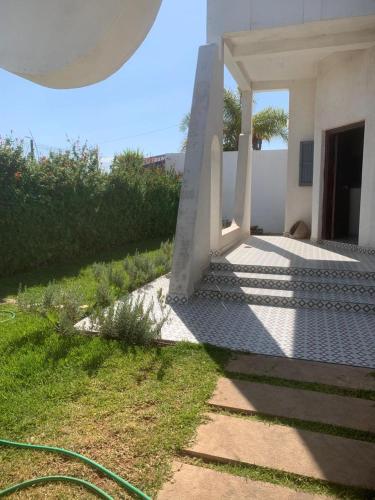 Zahrada ubytování Maison chaleureuse à deux pas de la mer