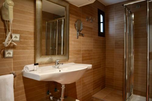 Ένα μπάνιο στο Apartahotel Punta Calera