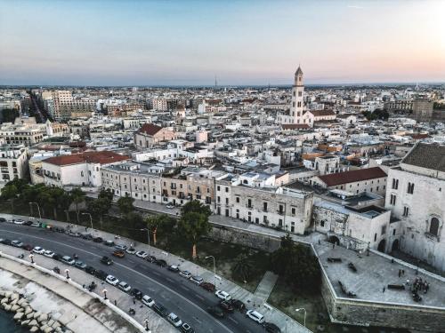Γενική άποψη της πόλης Μπάρι ή θέα της πόλης από  αυτό το διαμέρισμα