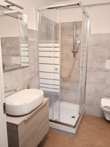Ένα μπάνιο στο Il Salice b&b