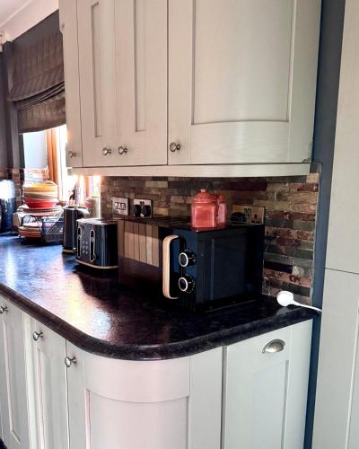 Una cocina o cocineta en Pentre Country Studio