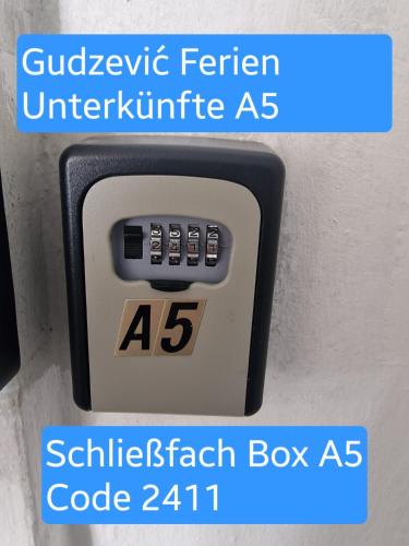 a thermostat with the number on it at Gudzevic FU A 4 in Gloggnitz