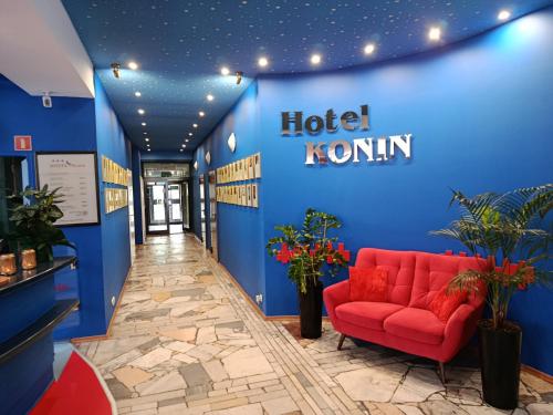 Część wypoczynkowa w obiekcie Hotel Konin