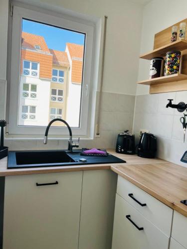 Dapur atau dapur kecil di Apartment Arjen