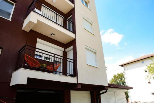 Balkón nebo terasa v ubytování Sara Luxe Apartment