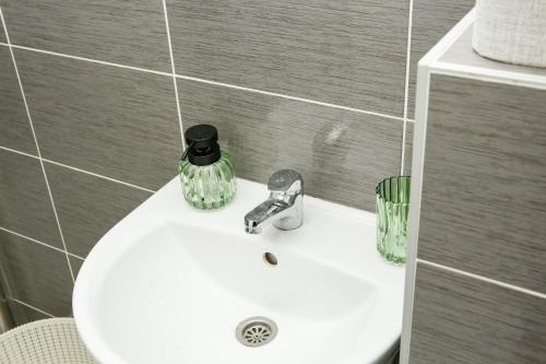Koupelna v ubytování Sara Luxe Apartment