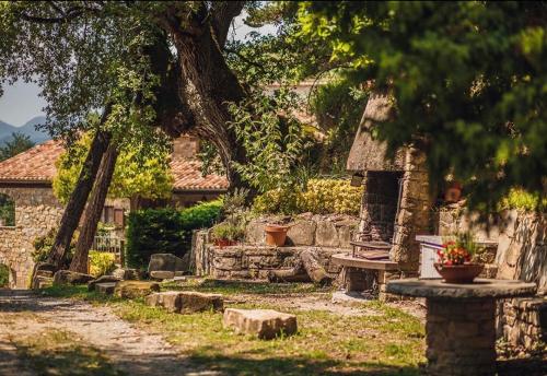 Zahrada ubytování Turisme Rural Mas Isoles